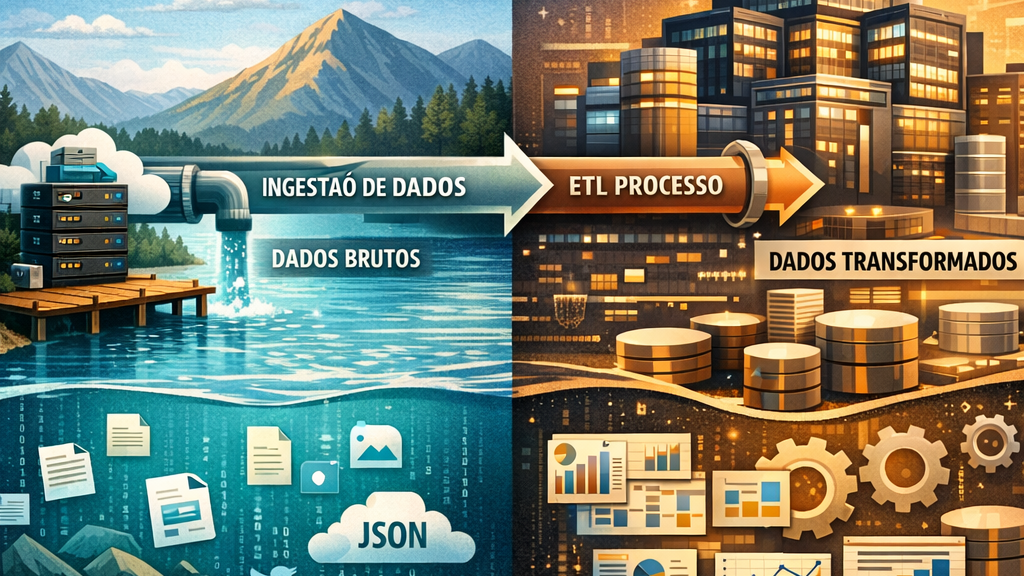 Dr. Processo, o que é Data Lake e Data Warehouse? Pode explicar em detalhes?
